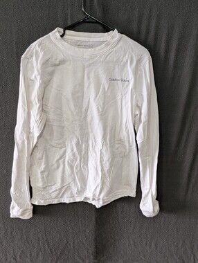 Outdoor Voices Long Sleeve White Tee - Men's Size M